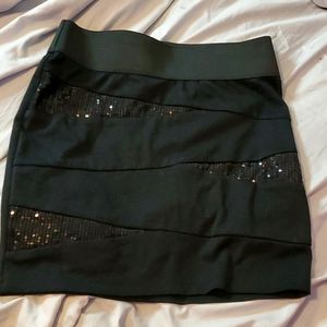 Black Mini skirt